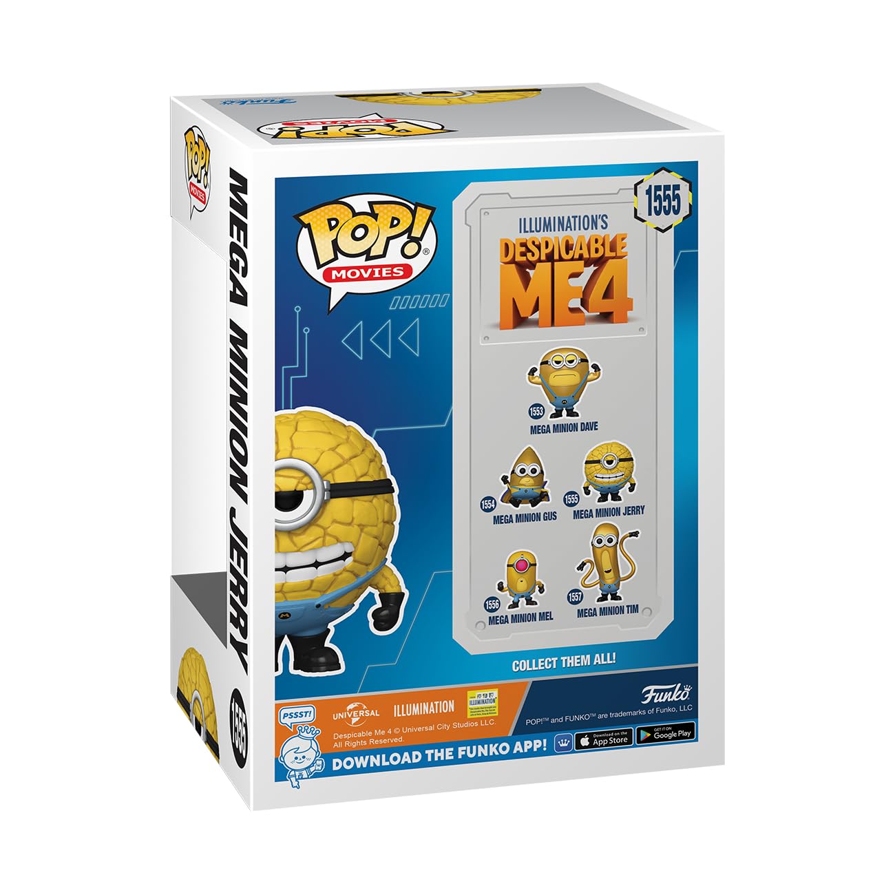 Funko POP! Movies: Despicable Me 4 - Super Jerry - Despicable Me: Minions - Collectable Vinyl Figure - Gift Idea - Official Merchandise - for Kids &