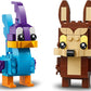 LEGO Brickheadz 40559 Looney Tunes Road Runner and Wile E. Coyote 323 Pieces 10+