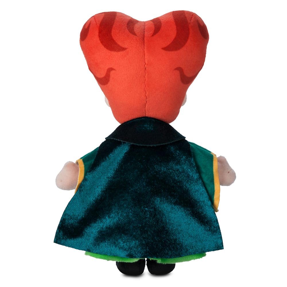 Disney Store Hocus Pocus Sanderson Sisters Plush Doll Set - Sarah, Mary & Winifred - Detailed Plush Sculpting, Shimmering Capes, Soft Velour Cauldron