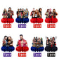 8Pcs Wresting Table Centerpiece Birthday Party Supplies Table Decorations for Wresting Themed Party Decorations