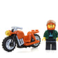 LEGO Town City Minifigure - Cool Kid on Dark Orange Motorcycle Foil Pack Limited Edition (16 Pieces)