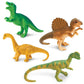 Safari Ltd. Dinosaurs Bulk Bag - Set of Miniature Toy Dinosaur Set - 48 Piece Collection for Boys, Girls & Kids Age 3+