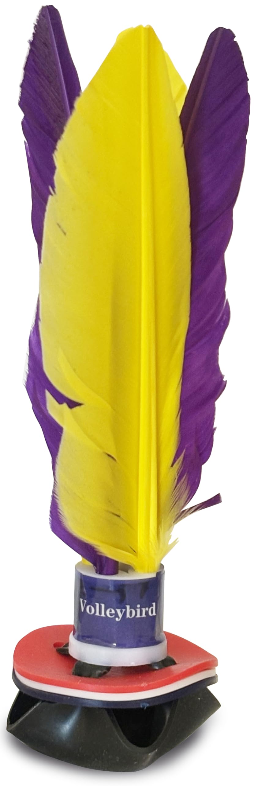 World Footbag Volleybird 3-Pack Peteca Flyer Shuttlecock, Multicolor