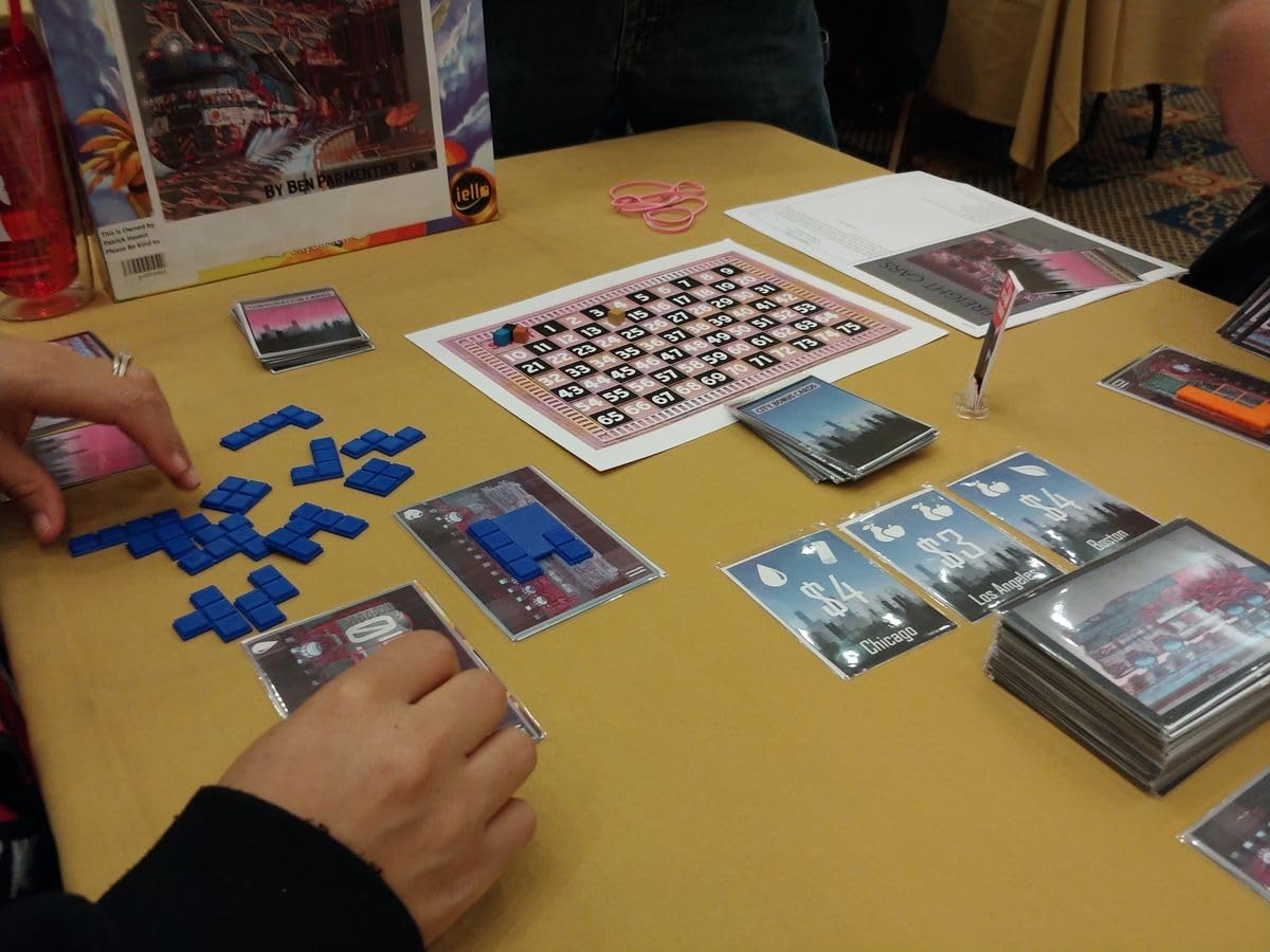 Freight Cars Board Game