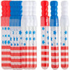 Patriotic Mini Bubble Wands - 12 Pieces