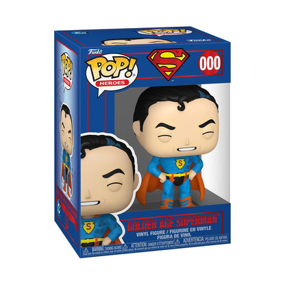 Funko Pop! Heroes: Shield Through the Ages - Golden Age of Superman - DC Comics - Collectable Vinyl Figure - Gift Idea - Official Merchandise - Toys