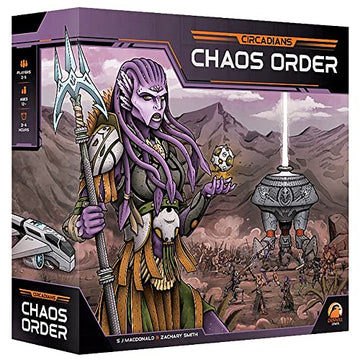 Renegade Game Studios Circadians: Chaos Order Asymmetric Strategy Board Game, 2-5 Players