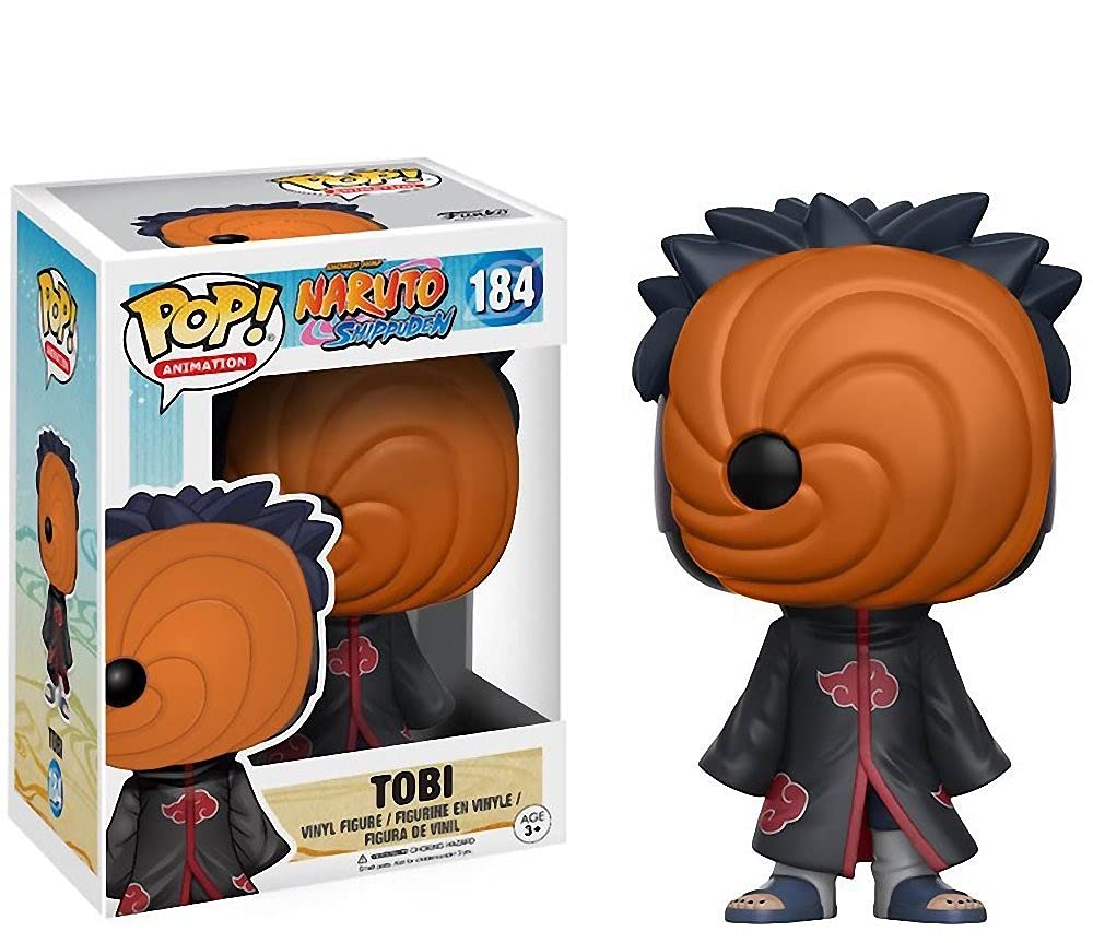 Funko POP Naruto Shippuden - Tobi Pop! Vinyl Figure (Bundled with Compatible Pop Box Protector Case) Multicolor 3.75 inches