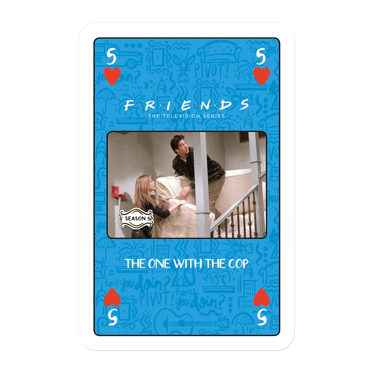 Waddington's Number 1 Friends Playing Cards, Friends Playing Cards, Deck of Cards for Kids and Adults