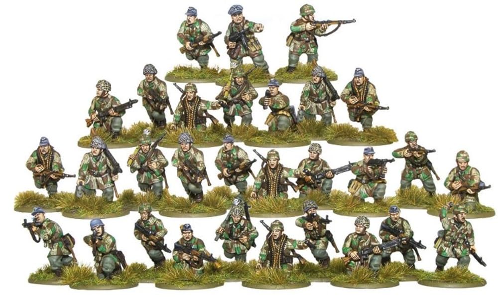 Warlord Games Fallschirmjager German Starter Army - Bolt Action 28mm Minatures WWII Table Top Game