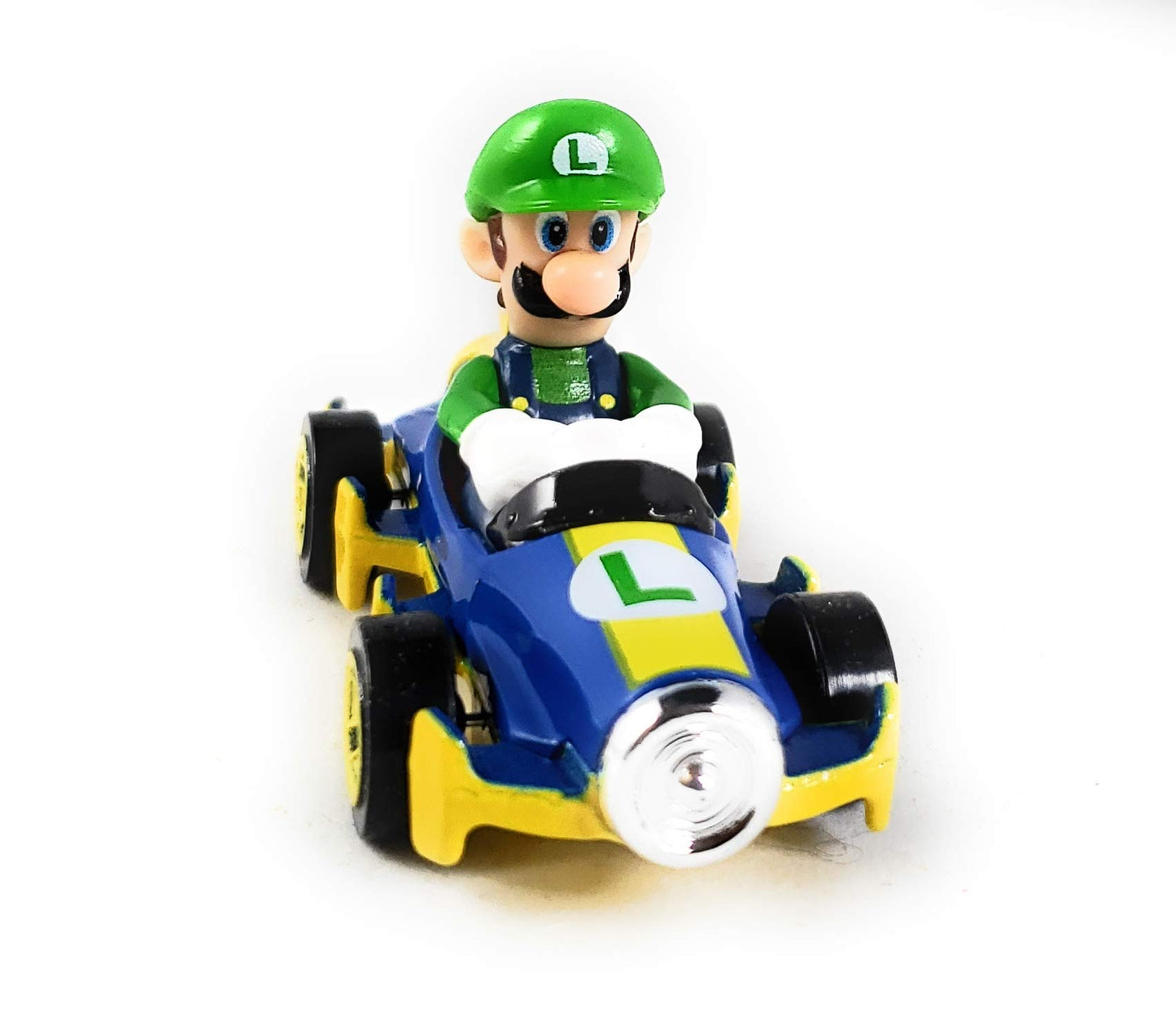 Hot Wheels Mariokart 4-Pack Exclusive Black Yoshi P-Wing Mario Bowser Luigi
