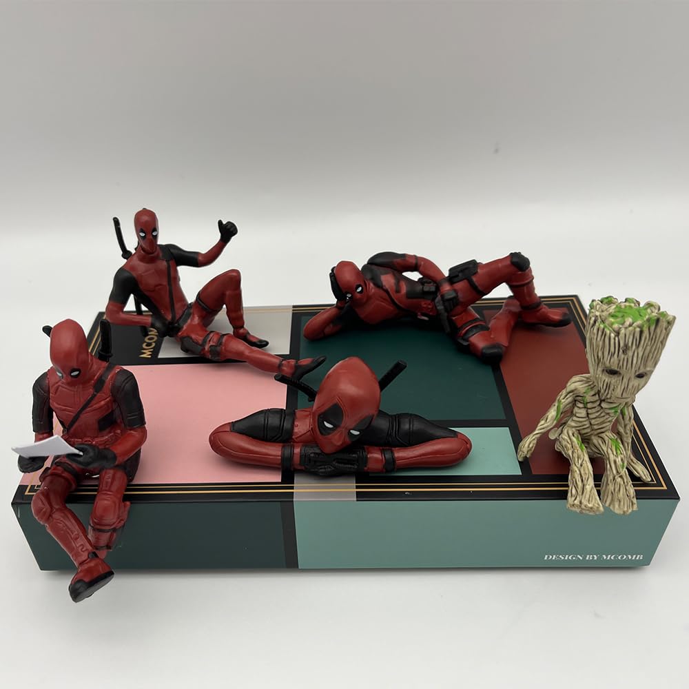 CLJFLHCC 5Pcs Action Figure Set, Birthday Cake?Classics Figures Model for Home, Car, Desk and Computer Decorations?The Best Gift