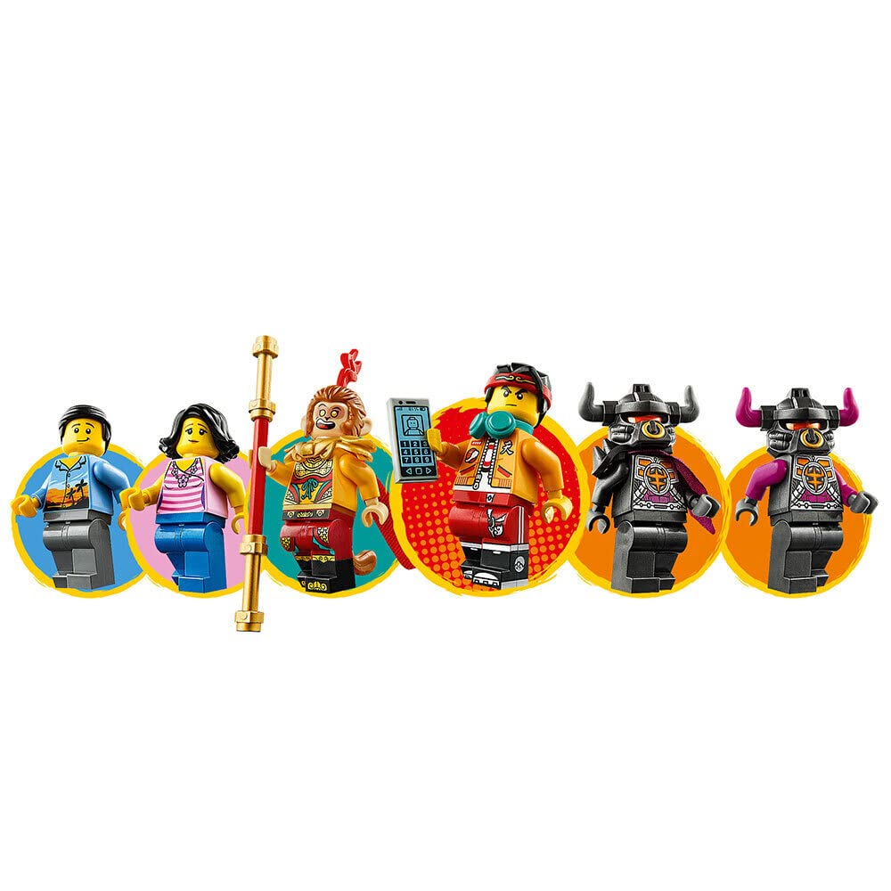 LEGO Monkie Kid: Monkey King Warrior Mech 80012 Toy Building Kit (1,629 Pieces) Amazon Exclusive