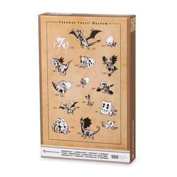 Pokémon Center: Pokémon Fossil Museum: Skeletons Puzzle (100 Pieces)