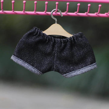 niannyyhouse 8in?20cm? Plush Doll Clothes Hoodies Without Pocket Jeans Doll Dressup (Blue)