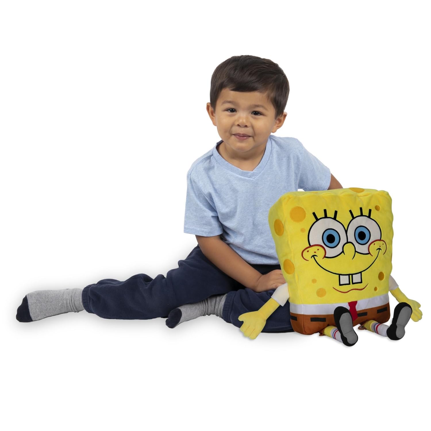 Spongebob Squarepants Shaped Cuddle Pillow Perfect for Toddlers