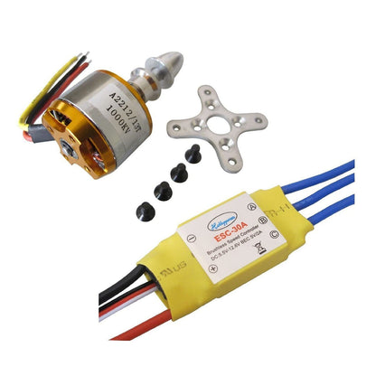powerday XXD A2212 1000KV Brushless MOT + 30A Speed Controller for DJI 330 F450 F550 MWC Multicopter Quad Dual Hex Description