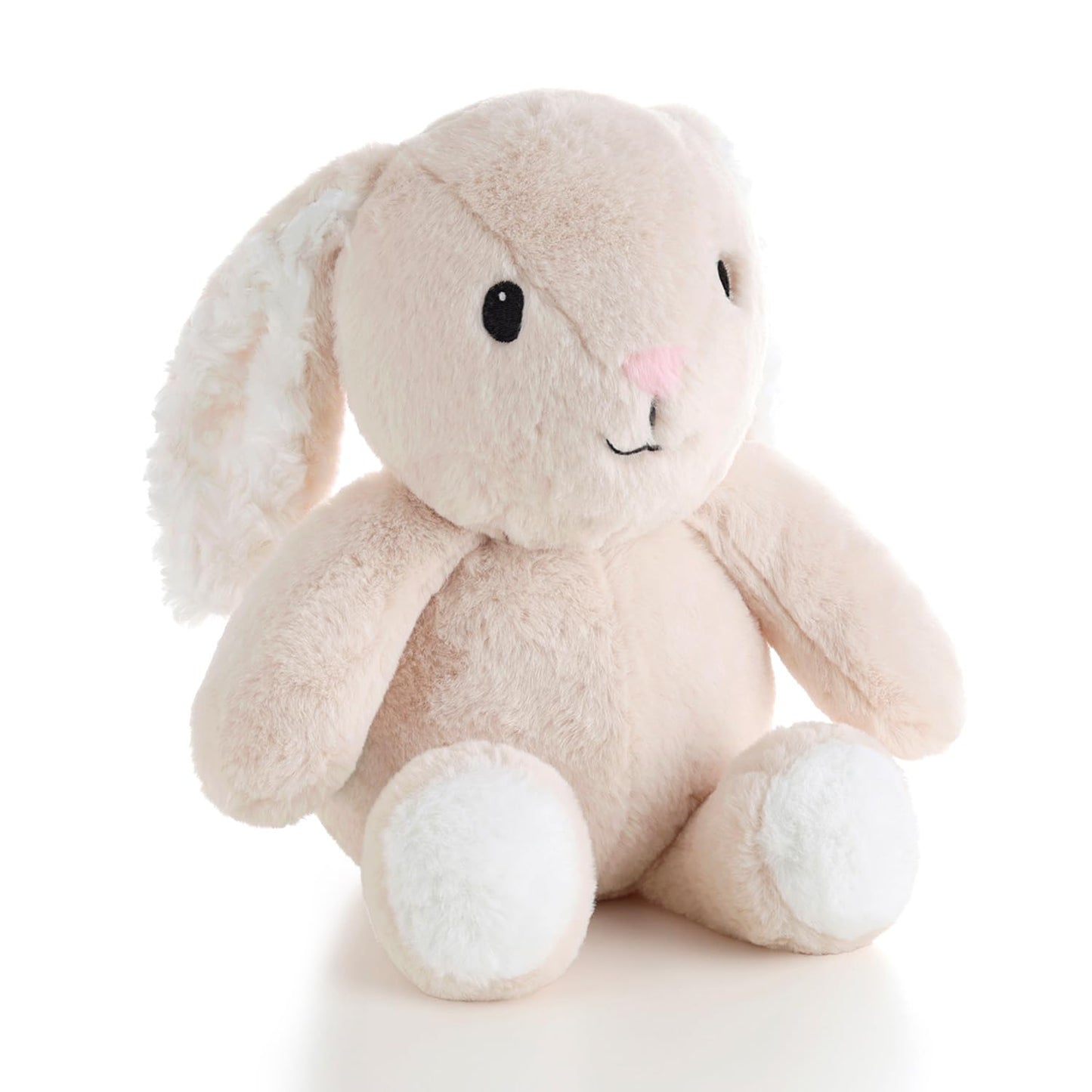 The Peanutshell Plush Bunny Stuffed Animal - 10 inch - Baby Safe - Machine Washable - Soft Bunny Rabbit Baby Toys, Newborn Infant Toddler, Plushies