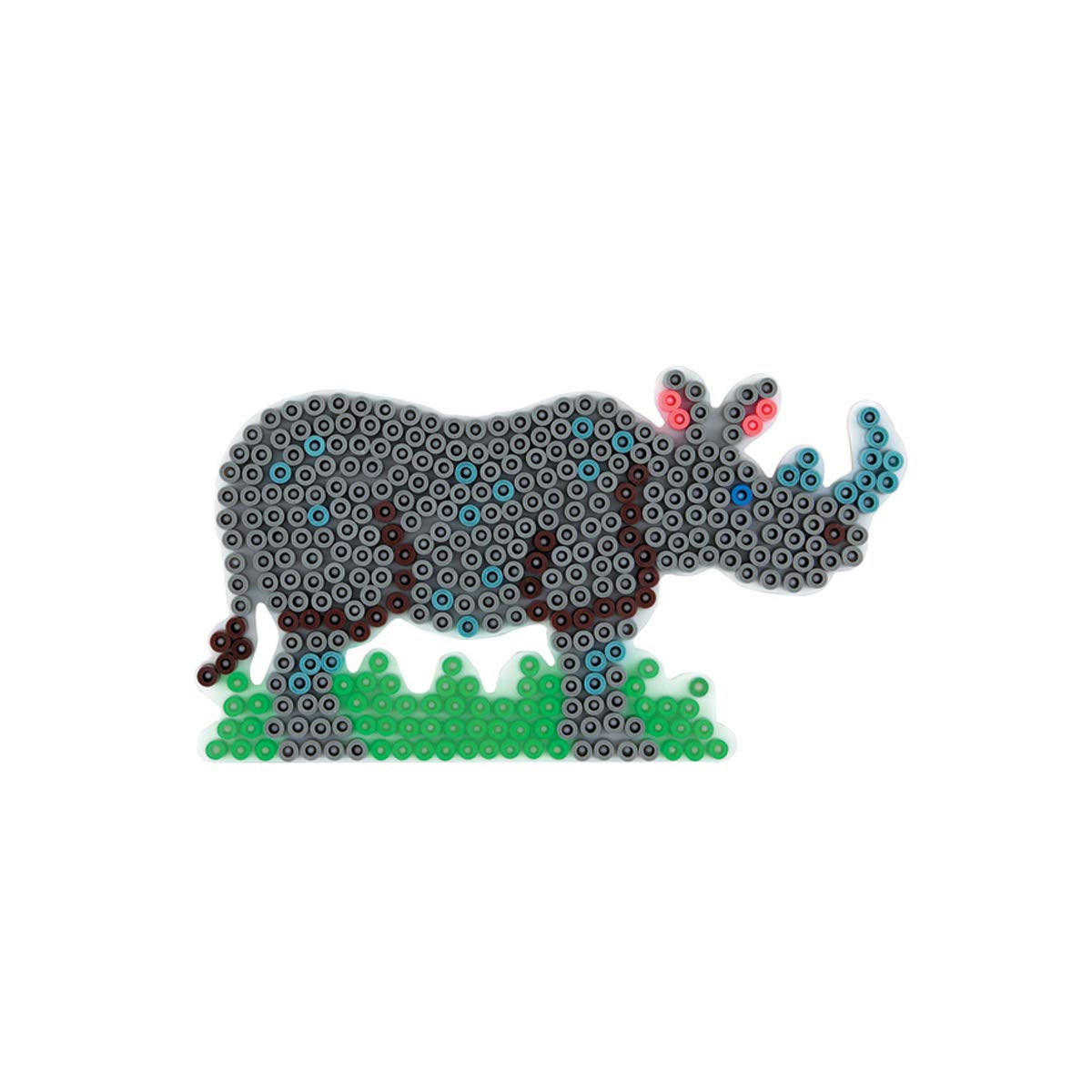 Hama - 501-71 - Hobbies - Pack of 2000 Iron On Beads - Mini Size - Dark Grey