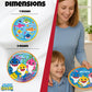 Unique Baby Shark - Party Supplies and Decorations Bundle | Serves 16 Guests | Includes Plates, Napkins, Table Cover & Stickers | Playful Baby Shark