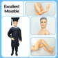 Fashion Dolls Set, Stylish Twin 12 Inch Doll Toy, Trendy Outfits for Fashionable Play, Perfect Good Gift