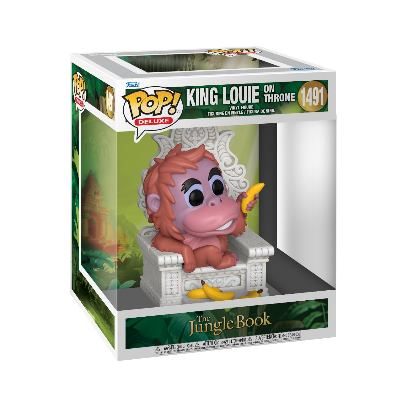 Funko POP! Deluxe: Disney The Jungle Book - King Louie on Throne