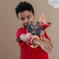 Petting Zoo Red Dragon Stuffed Animal Plushie Slap Bracelet, Kids Gift, Slapstix Dragon Animal, 10 Inch Plush Toy
