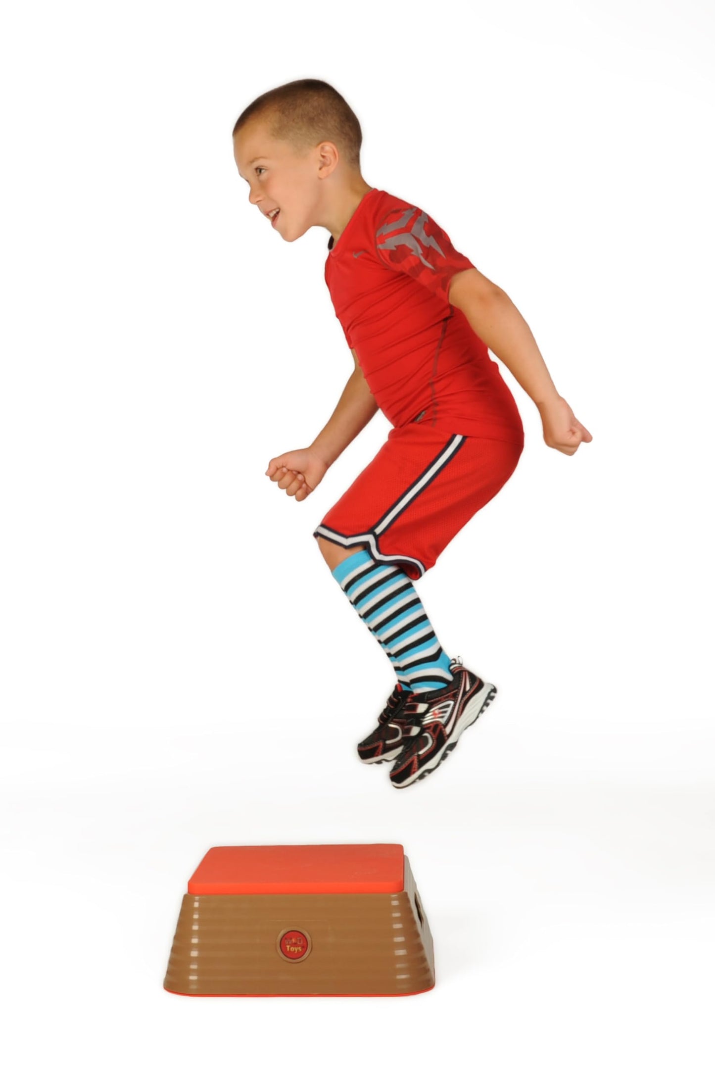 WOD Toys® Plyo Box Mini - Safe, Durable Jump Plyometric Box Toy for Kids Fitness Participation - Kid Gym Workout and Exercise Equipment for Toddlers