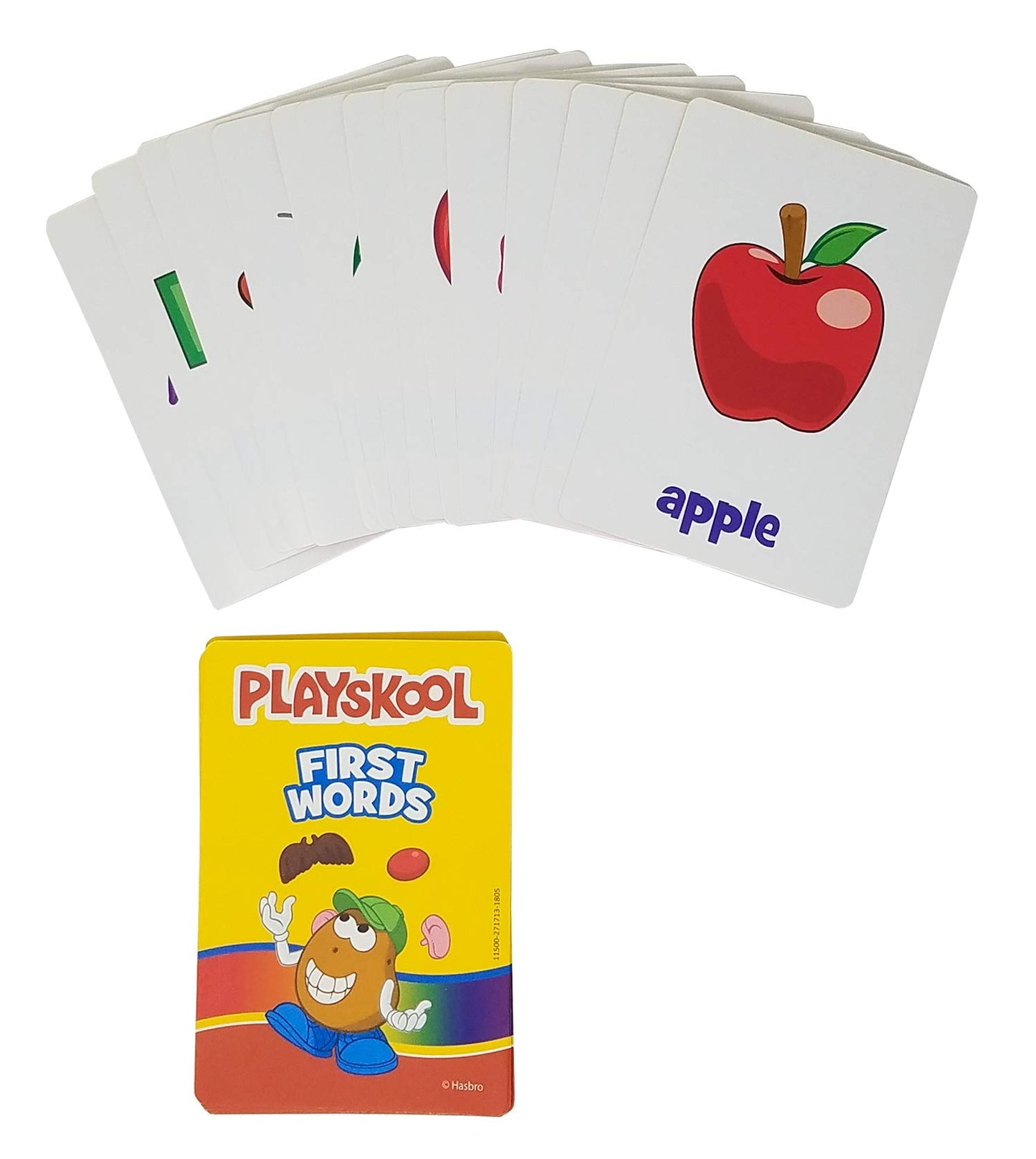 Playskool Flash Cards Value Pack - Alphabet/First Words/Shapes & Colors/Numbers PreK - K
