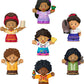 Fisher-Price Little People Toddler Toys Disney Encanto Figure Set, 7 Characters for Preschool Kids Ages 18+ Months