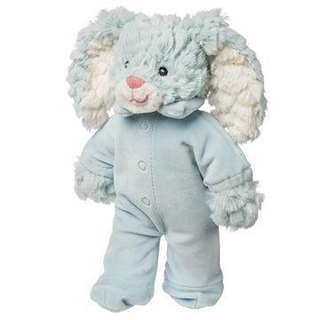 Mary Meyer Putty Nursery Stuffed Animal Soft Toy, 11-Inches, Seafoam Blue PJs Bunny