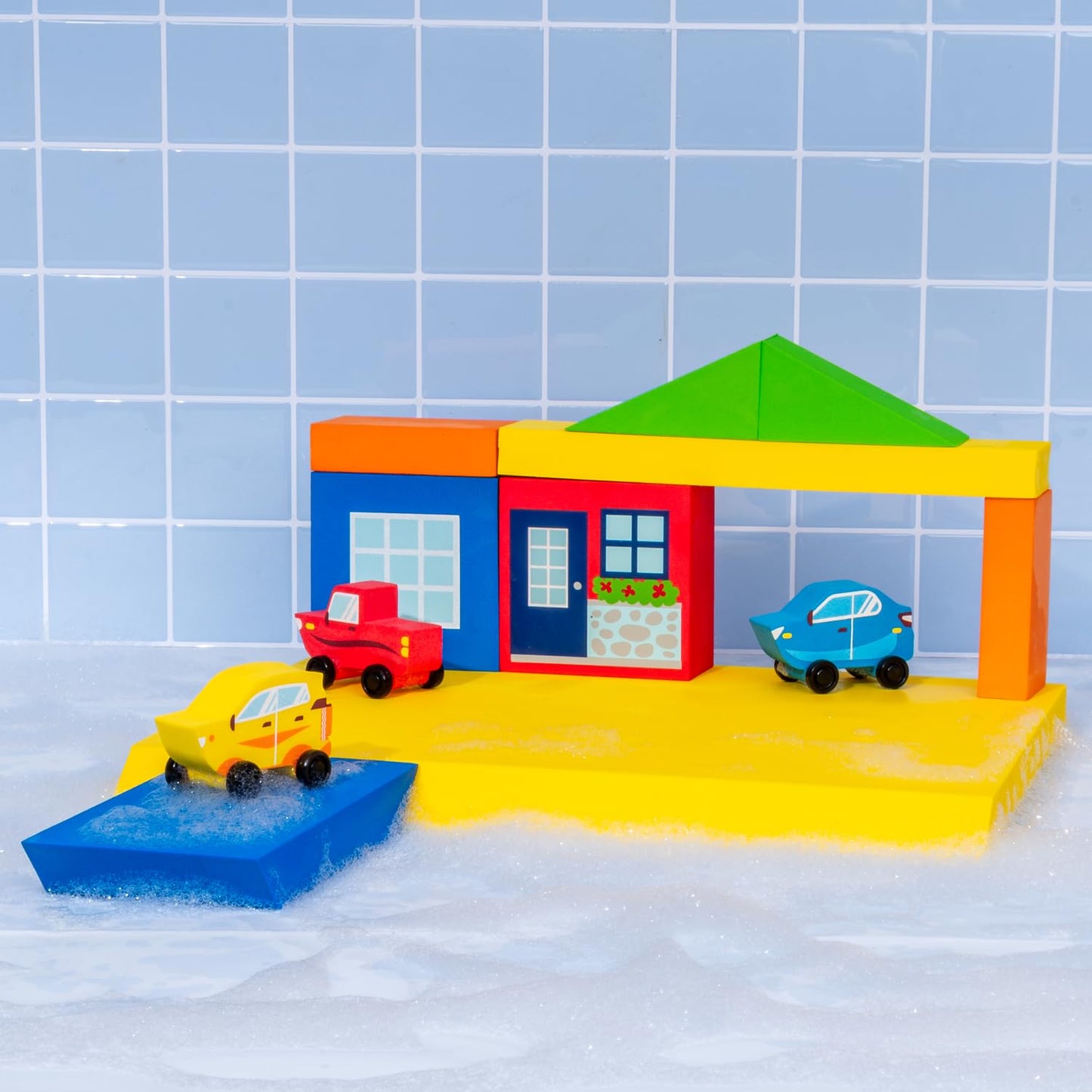 22097 BathBlocks Floating Cars Set