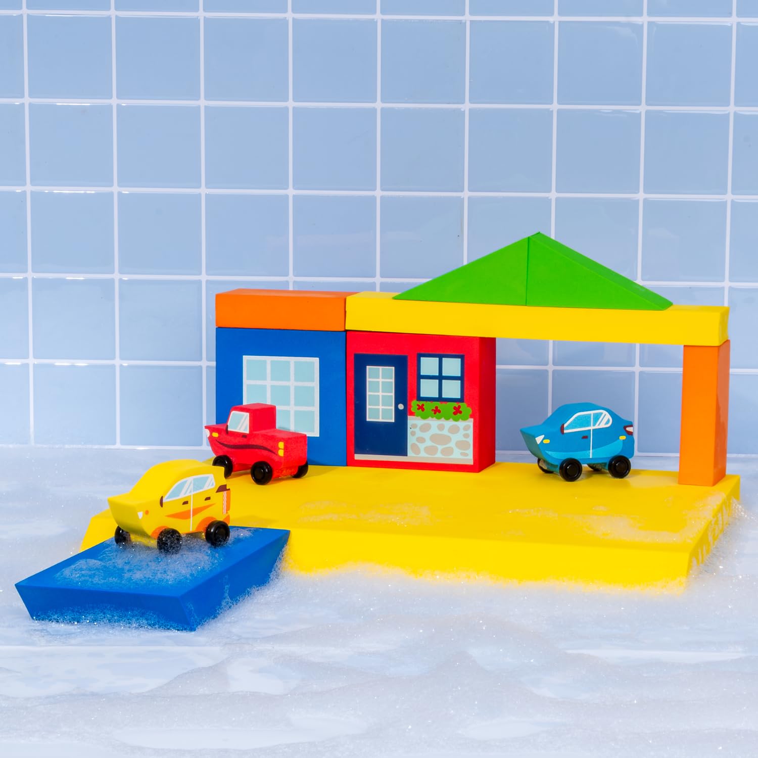 22097 BathBlocks Floating Cars Set