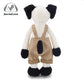 JamieCare 16" Dog Dolls Shaped Plush Stuffed Animal Toy in Overalls