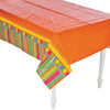 Fun Express Fiesta Party Plastic Tablecloth - Party Supplies - 1 Piece