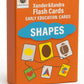 Shapes Flash Cards - Durable, Waterproof & Tear-Resistant Learning Cards for Toddlers & Preschool Kids - Double-Sided