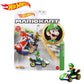 DieCast Hotwheels Luigi Standard Kart 1:55 Scale Super Mario Kart