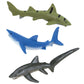 Safari Ltd. Sharks TOOB - 11 Hand-Painted Mini Figurines Including Great White, Whale Shark, Tiger Shark, Hammerhead, Mako, and More - Educational Toy