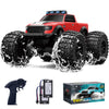 SEKAIHT Amphibious Remote Control Car Waterproof Monster Truck Toys for Kid 4WD All Terrain Off Road RC Cars 2.4G RC Trucks 2 Batteries Drift RC Stunt