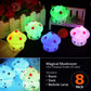 TornadoZ LED Light Up Color Changing Mushroom Toy (8 Pcs) | Multi-Color Flashing LED Night Light Lamp | Cute & Fun Creative Kids Toy | Home, Birthday