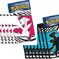 Official Pokemon TCG Sleeves - Black Bolt & White Flare ETB Exclusive! (Reshiram/Zekrom Design) [Styles May Vary!] 65 Count - Card Protectors