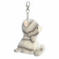 Aurora® Adorable Palm Pals™ Silver Kitty™ Clip-On- Fun Collectible Plush for Kids and Adult Collectors - Perfect for Backpacks and Birthday Gifts