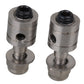 BQLZR Stainless Steel Push Rod Collar RC Boat Push Rod Connector Adapter Servo Rod Connectors for Rudder Model Boat Pack of 5