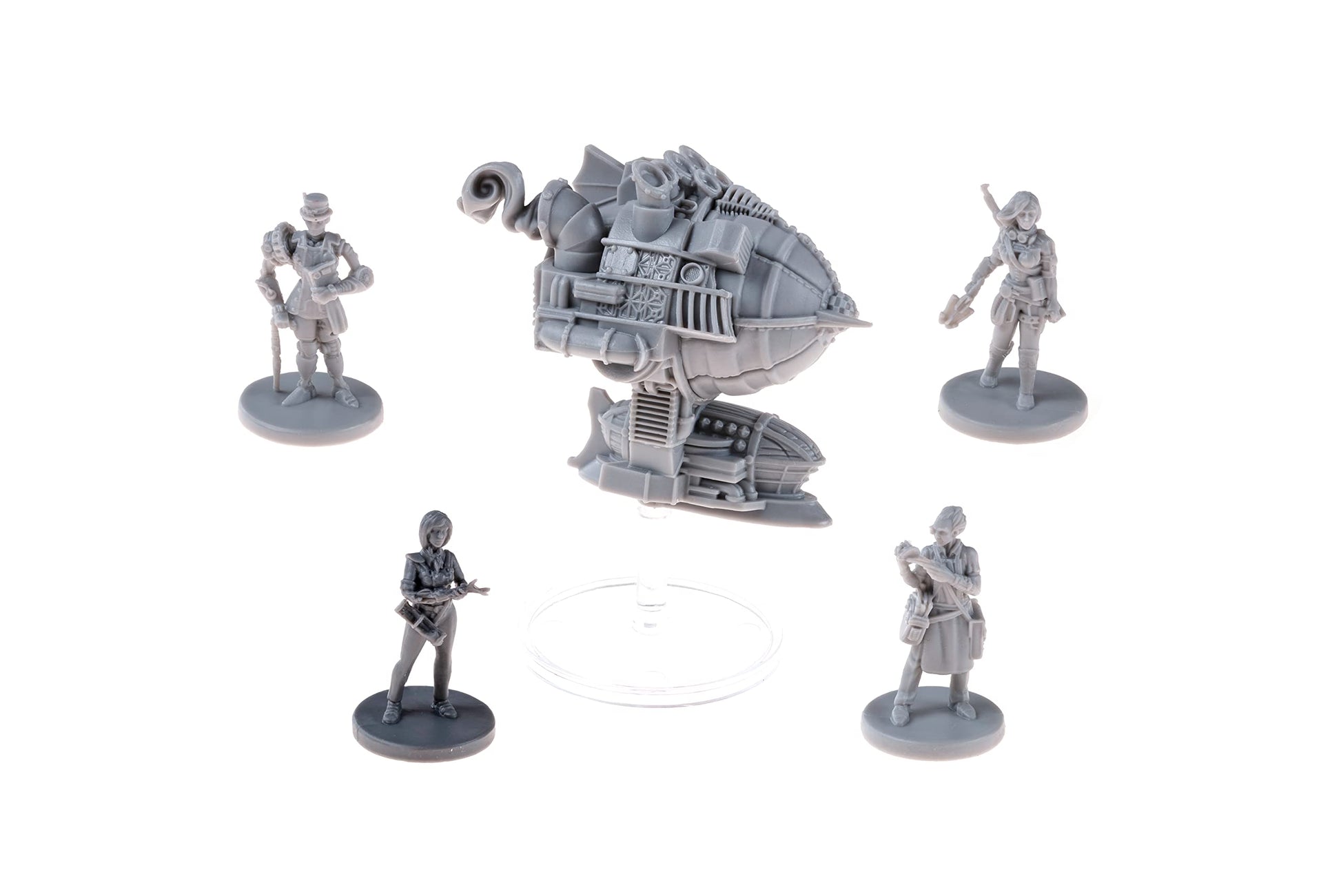 City of The Great Machine. The Escalation Board Game Expansion |1-4 Players | Ages 14 and up | Steampunk | One-vs-Many | Hidden Movement | Cooperative