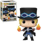 Funko Pop! Anime: One Piece - Sabo Vinyl Figure #922 (Bundled with Compatible Pop Box Protector Case), Multicolored, 3.75 inches