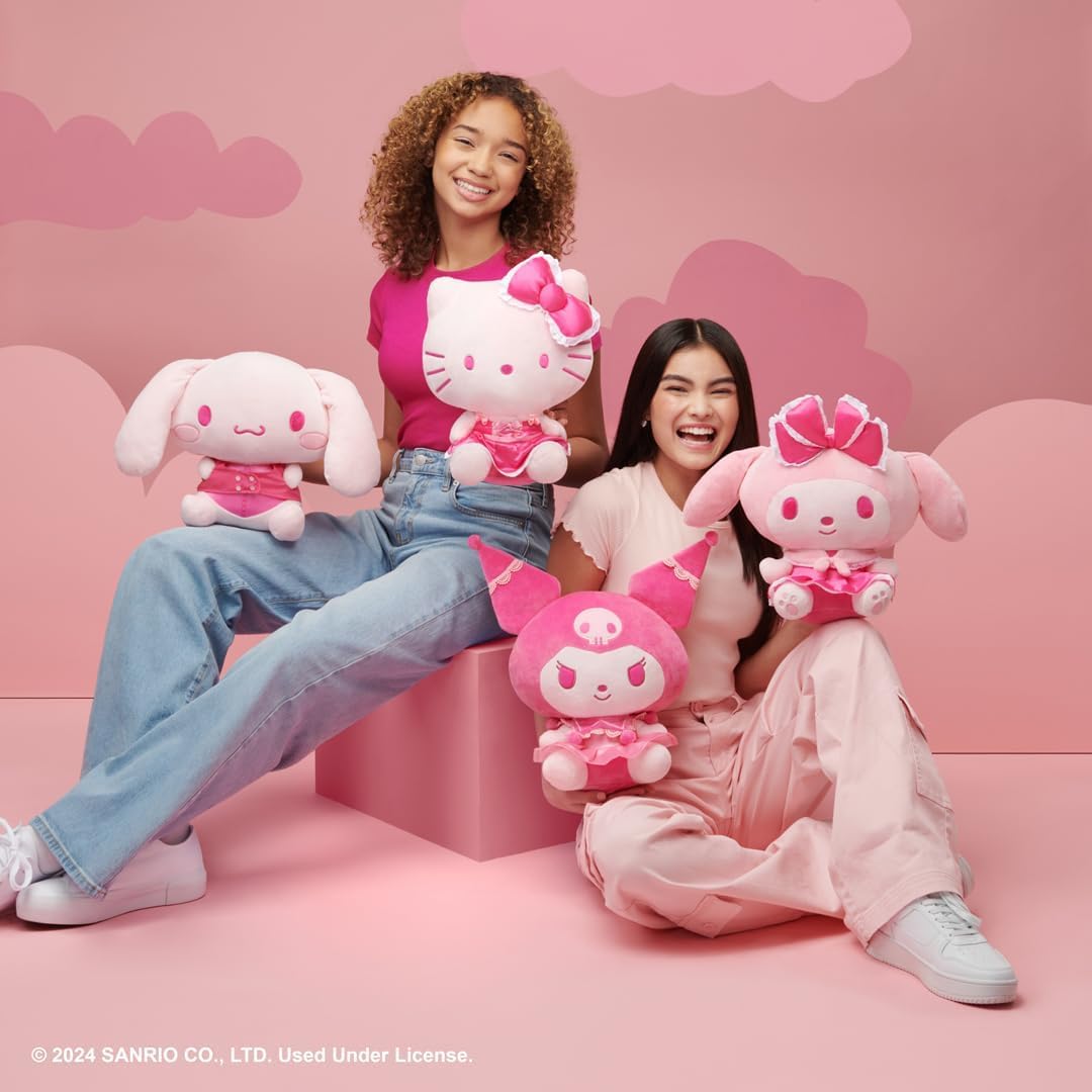 Hello Kitty and Friends - Cinnamoroll 12” Pink Monochrome Plush