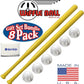 WIFFLE Ball 6 Baseballs Official Size 6 Pack Ball 32" Bats 2 Pack Set