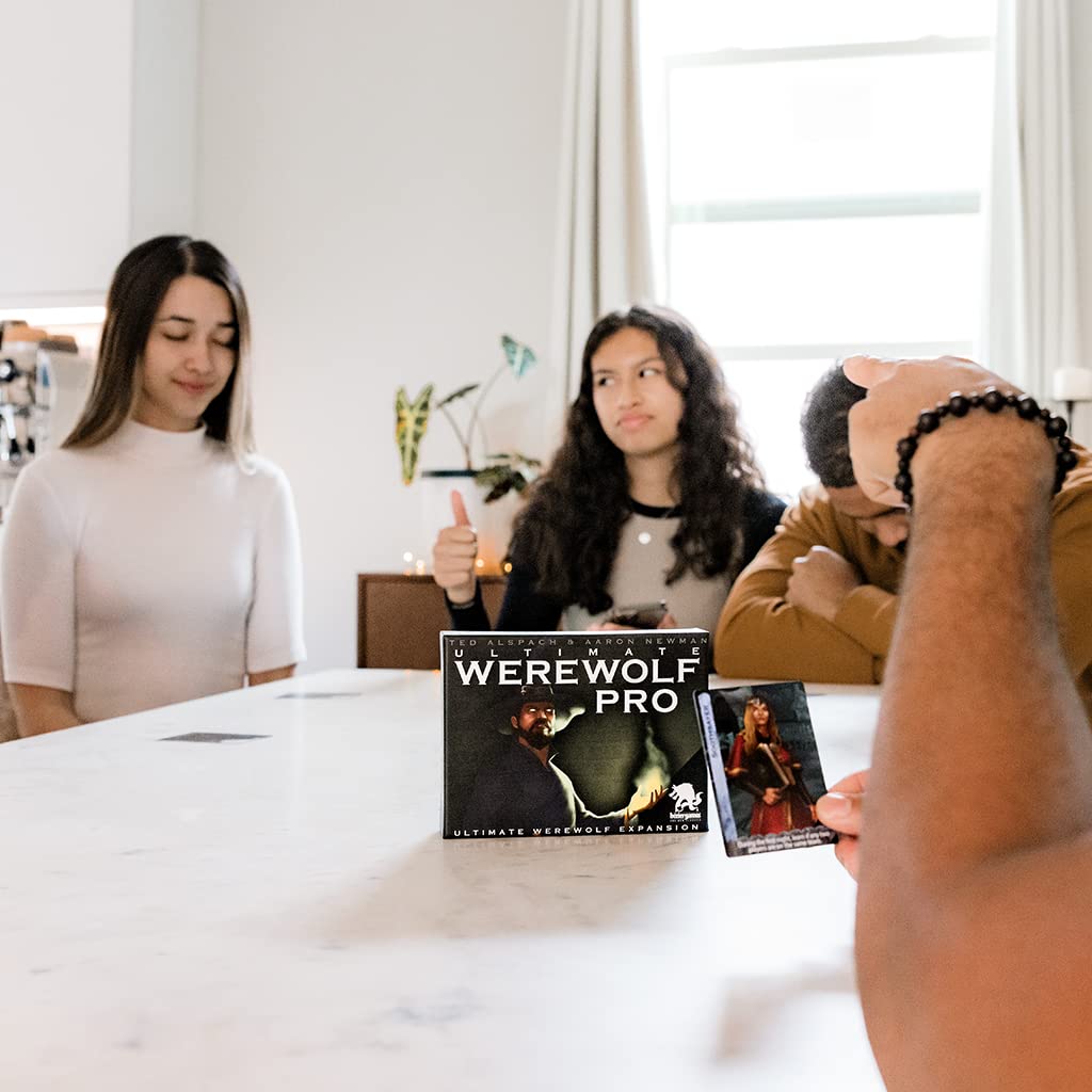 Ultimate Werewolf Pro, Party Game for Teens and Adults, Social Deduction, Werewolf Game, Fast Paced Gameplay, Hidden Roles & Bluffing