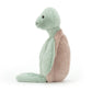 Jellycat Bashful Turtle Stuffed Animal, Medium 12 inches - Reptile Plush Toy - Classic Children's Gift
