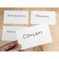 Blank Flash Cards (3 x 5 in, 100 Pack)